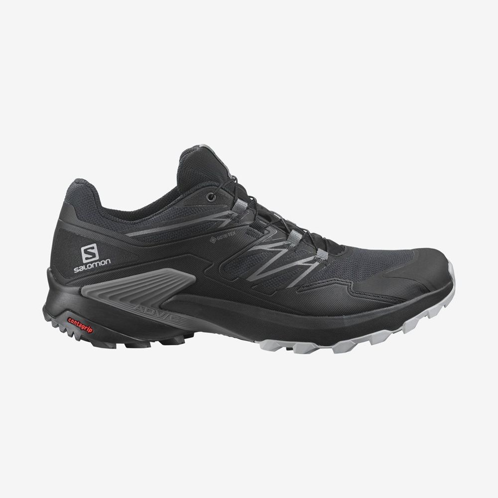Salomon Trail Løbesko Herre Sort / Gul - WINGS SKY GORE-TEX (RUXHA-9267)